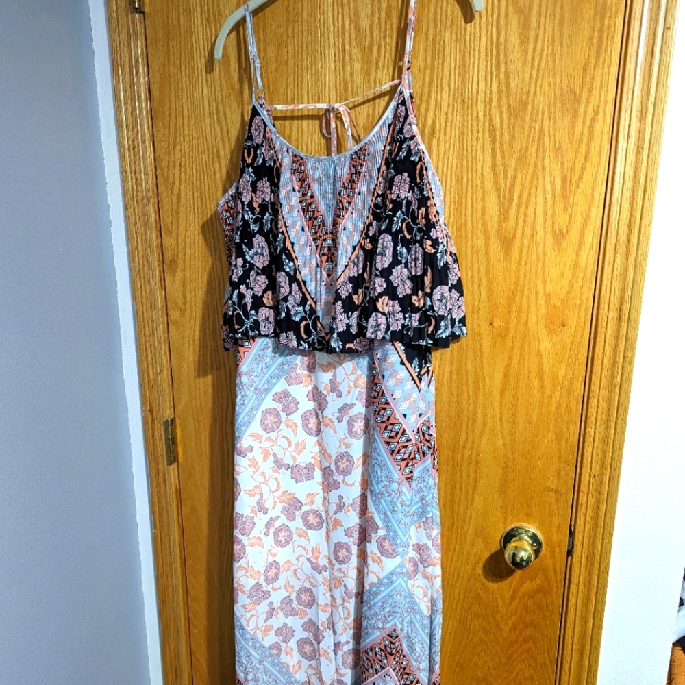 Cute XL maxi dress sundress boho look